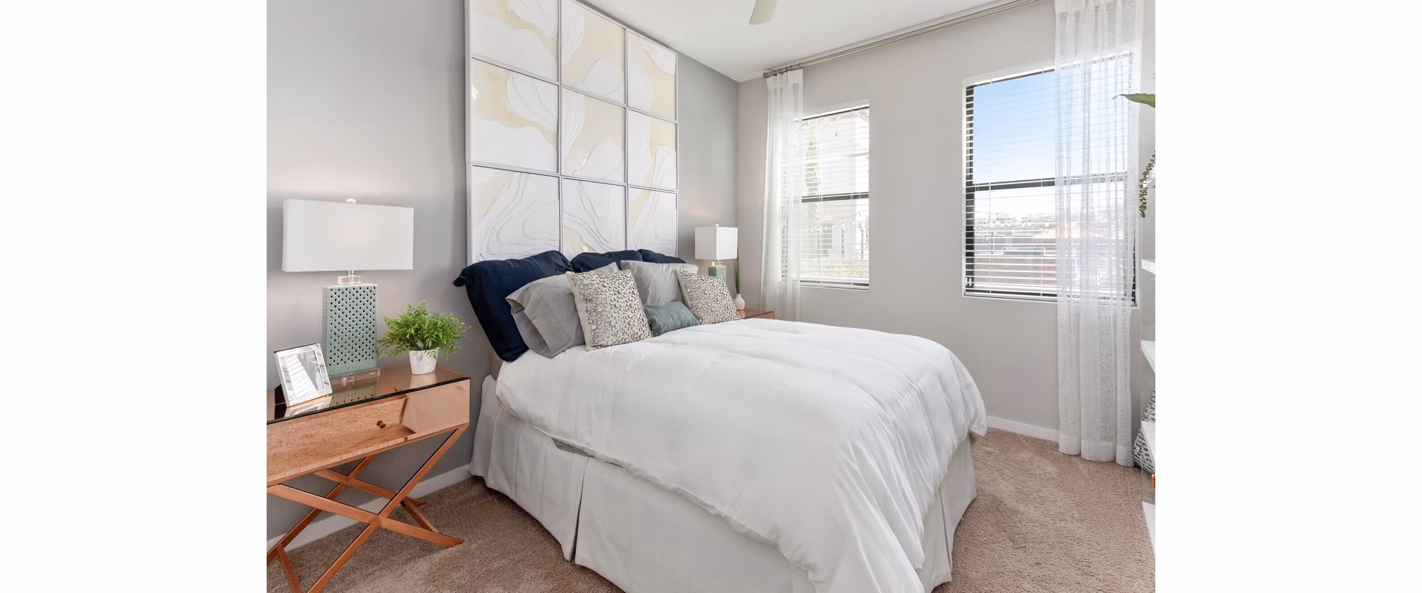 bedroom at Summit at San Marcos Apartments