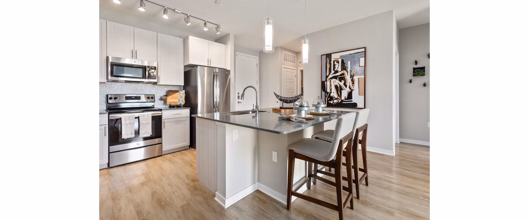 kitchen at Summit at San Marcos Apartments