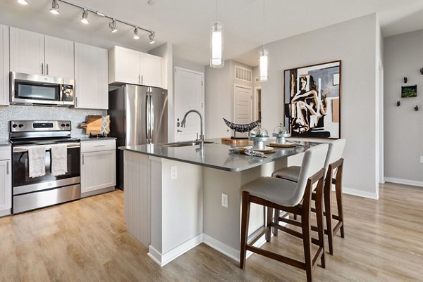 kitchen at Summit at San Marcos Apartments