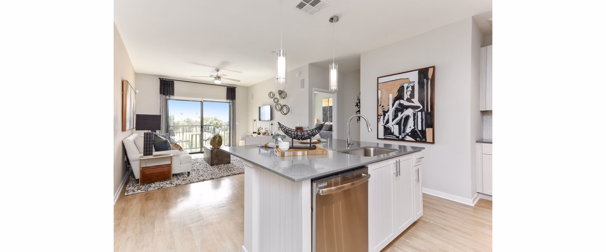 kitchen at Summit at San Marcos Apartments
