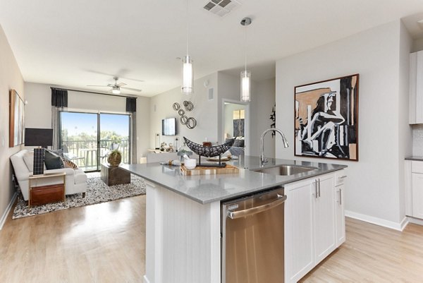 kitchen at Summit at San Marcos Apartments