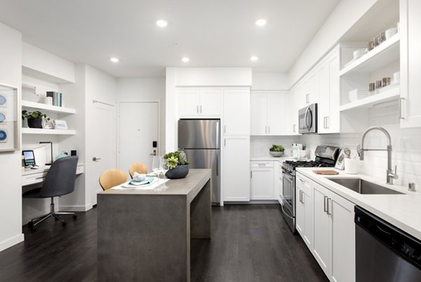 kitchen at Boardwalk at Millenia Apartments