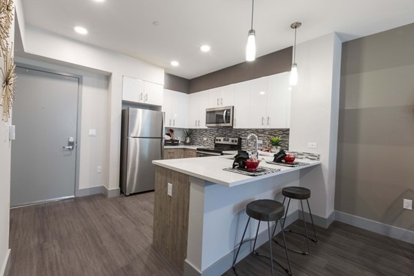 Kitchen at Vaya Apartments