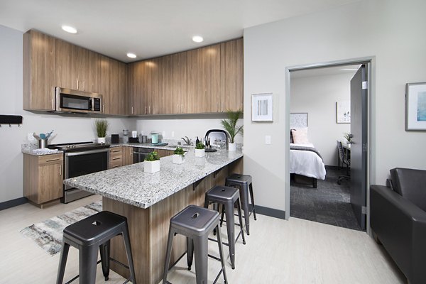 kitchen at Hornet Commons Apartments