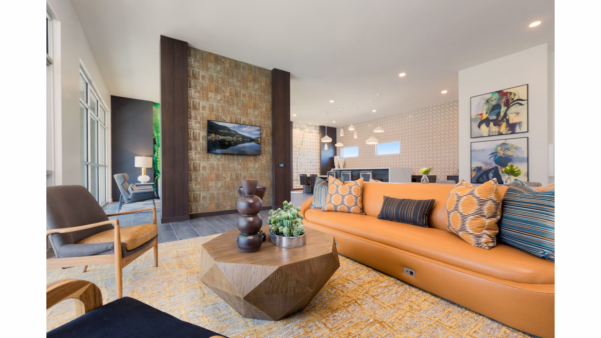 clubhouse at Parc Roundtree Ranch Apartments