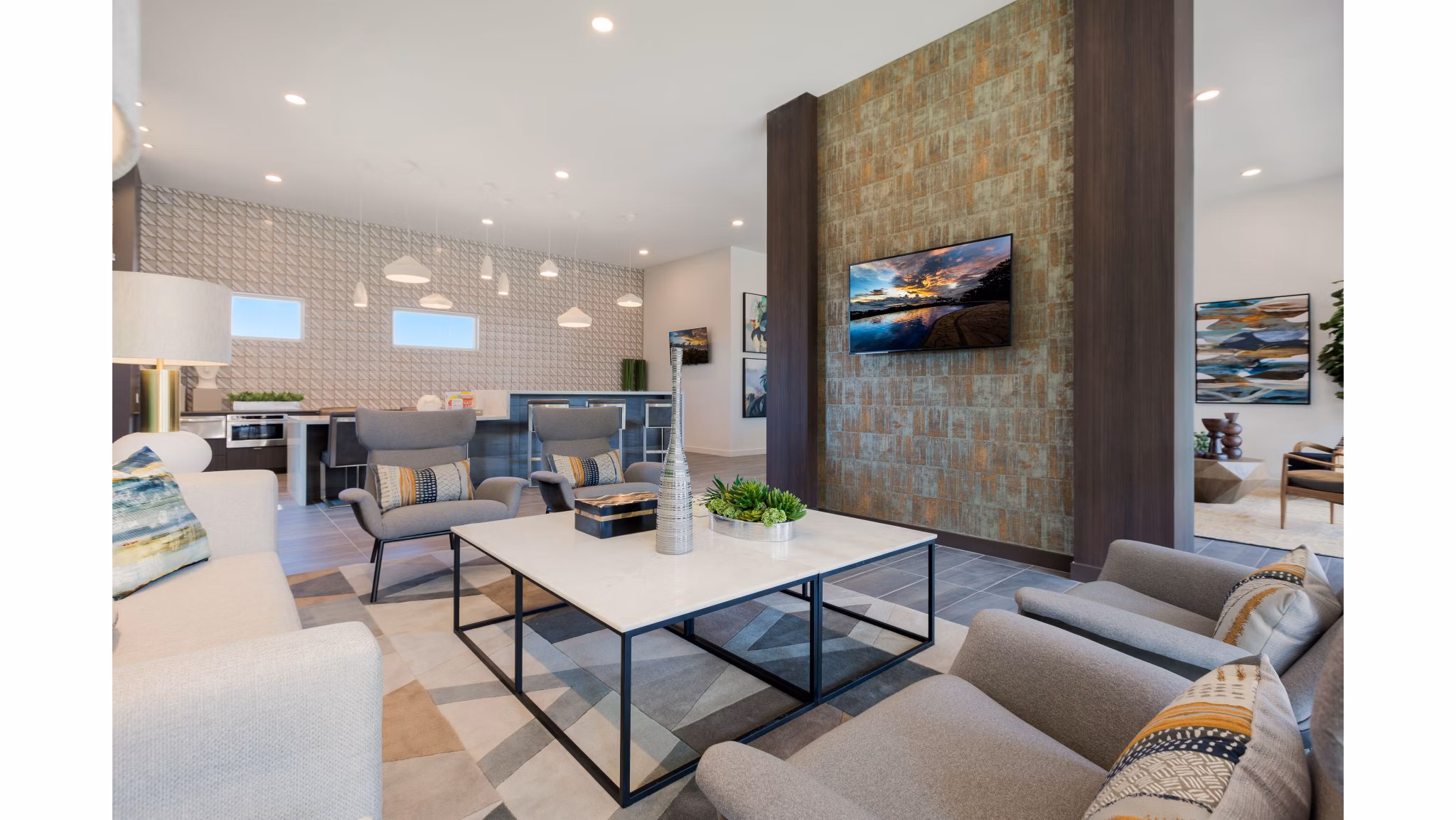 clubhouse at Parc Roundtree Ranch Apartments