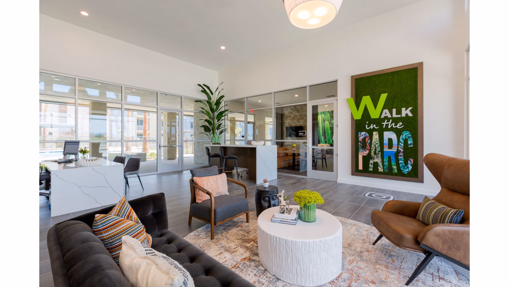 clubhouse at Parc Roundtree Ranch Apartments