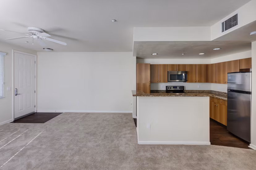 kitchen at Museum Park Apartments