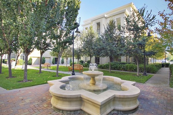 courtyard at Museum Park Apartments