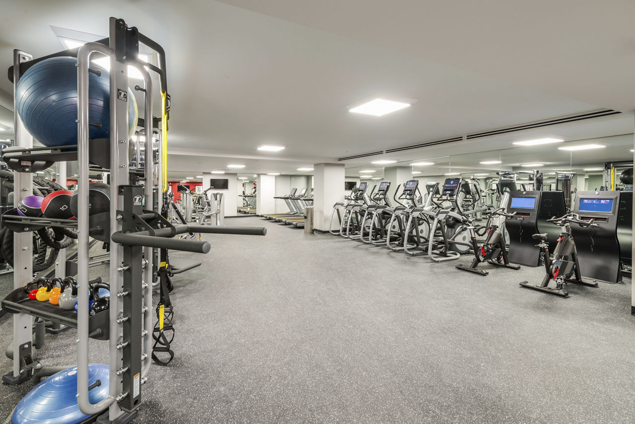 Gym at One South Market Apartments (1 of 3)