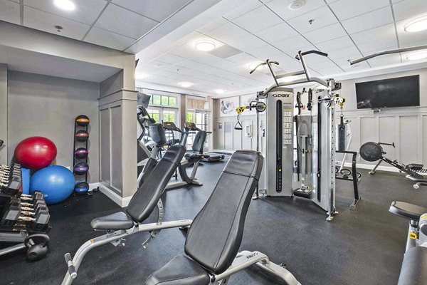 fitness center at Avana Marlborough Apartments