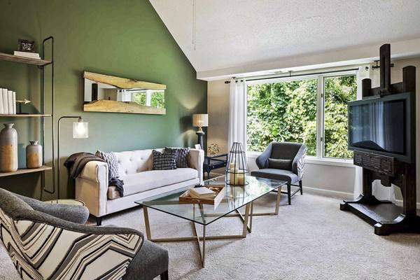 living room at Avana Marlborough Apartments