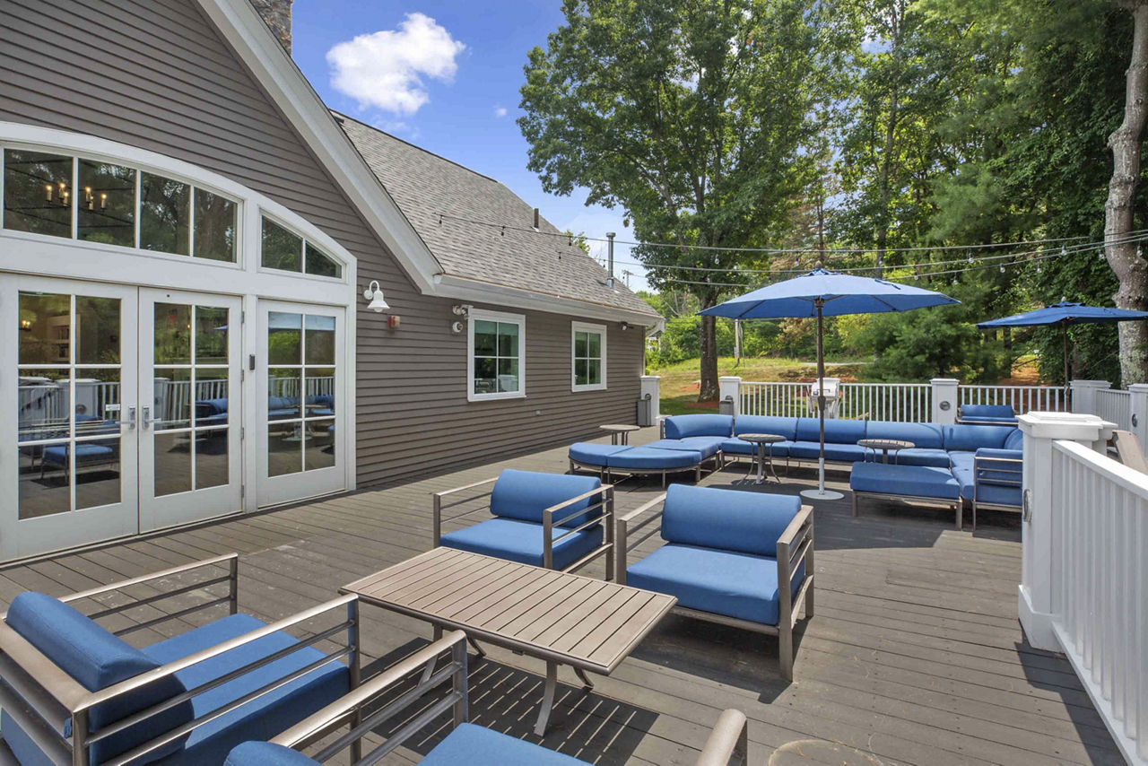 Roof deck at Avana Marlborough