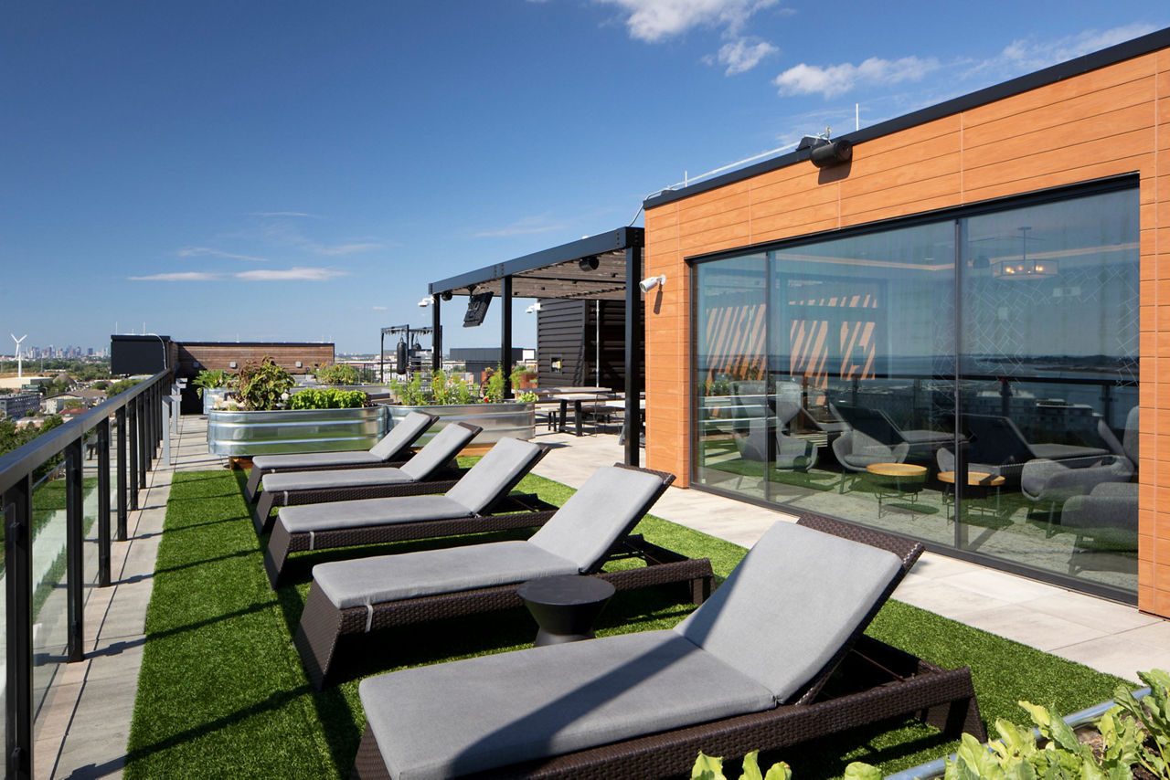 Roof deck at Caldwell (3 of 6)