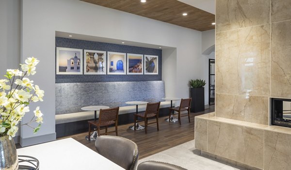 Clubhouse with stylish interiors at Broadstone Vintage Park Apartments