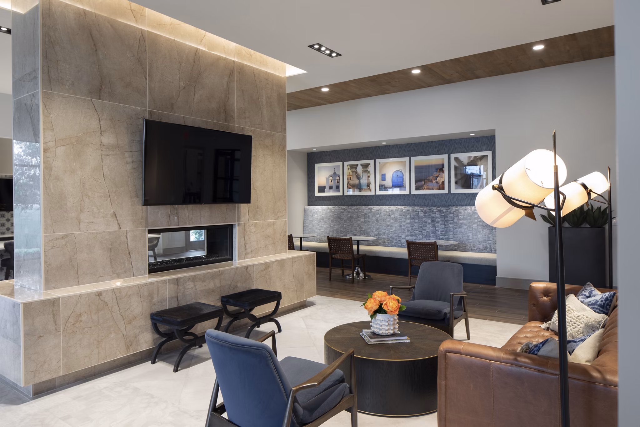 Elegant clubhouse with modern interiors at Broadstone Vintage Park Apartments