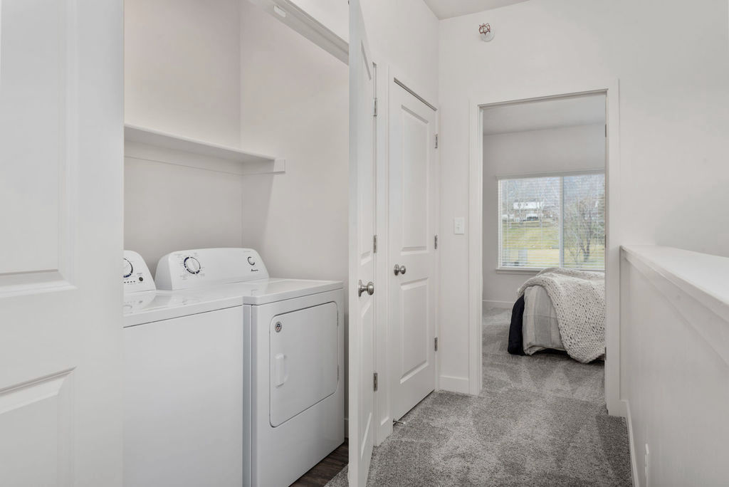 Laundry room at Haven Dell Townhomes