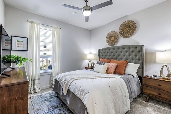 bedroom at Album Benbrook Apartments