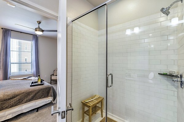 bathroom at Album Benbrook Apartments