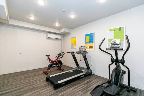 fitness center at North Temple Flats