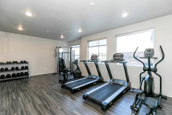 fitness center at North Temple Flats