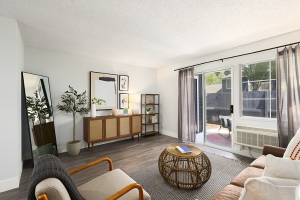 living room at The Arbors Apartments