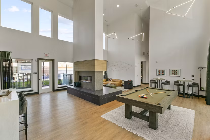 clubhouse at The Jameson at the Bluffs Apartments 