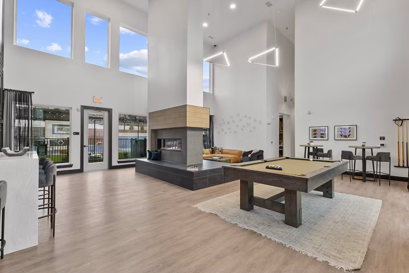 clubhouse at The Jameson at the Bluffs Apartments 