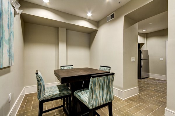 Modern meeting facility with state-of-the-art equipment at The Manor at Weston Apartments for luxury gatherings and business events