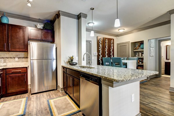 kitchen at The Manor at Weston Apartments