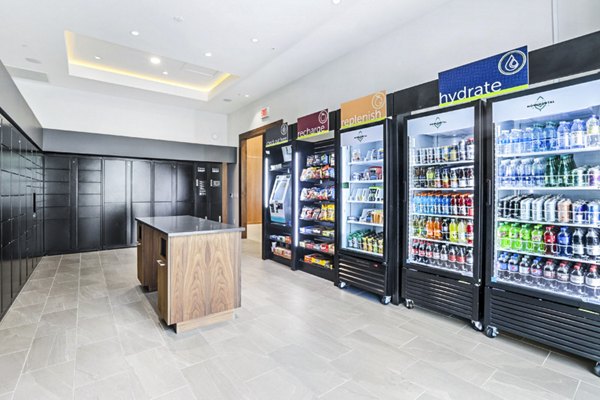 Convenient mailroom and parcel pickup lockers at Pike3400 Apartments
