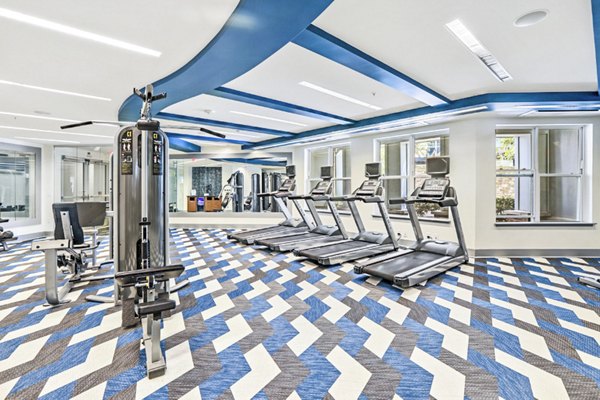 fitness center at Pike3400 Apartments