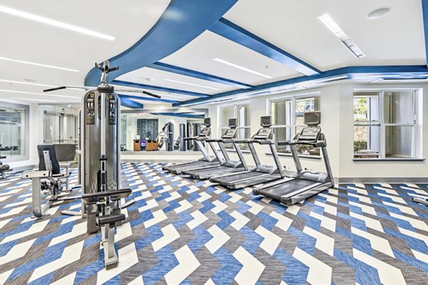 State-of-the-art fitness center with modern equipment at Pike3400 Apartments