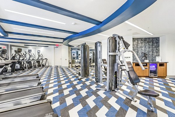 fitness center at Pike3400 Apartments