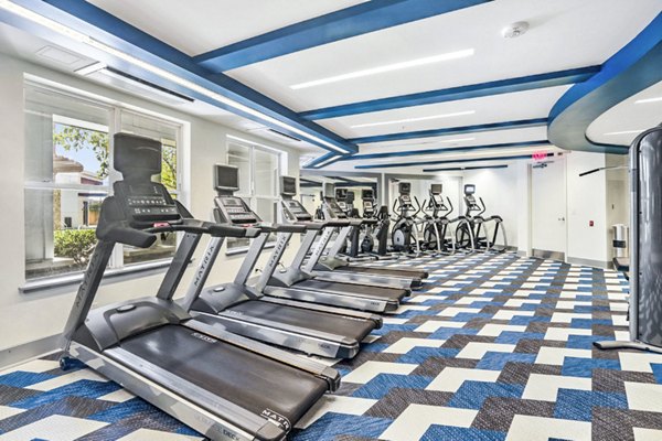 fitness center at Pike3400 Apartments