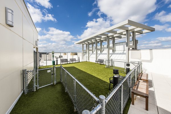 Off-leash dog park at Pike3400 Apartments