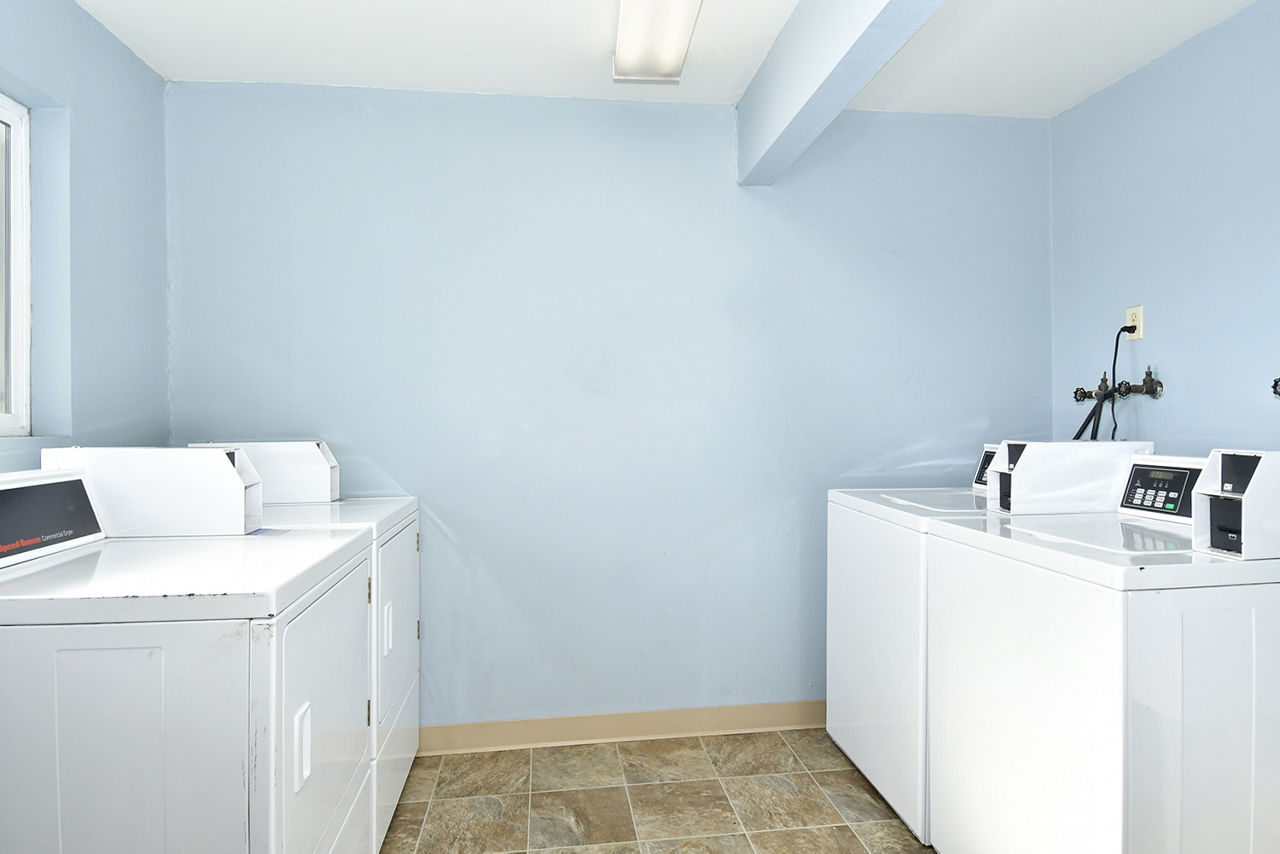Laundry room at Lake Crest
