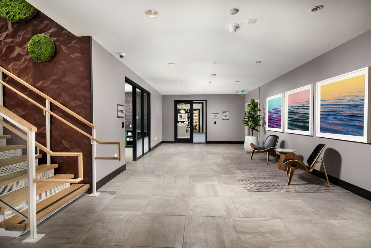 Lobby at Cameo Apartments (1 of 2)