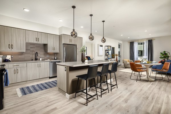 kitchen at Cameo Apartments