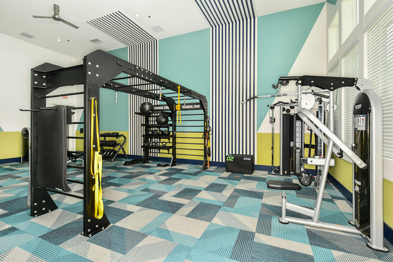 Gym at Isla Apartments (3 of 5)