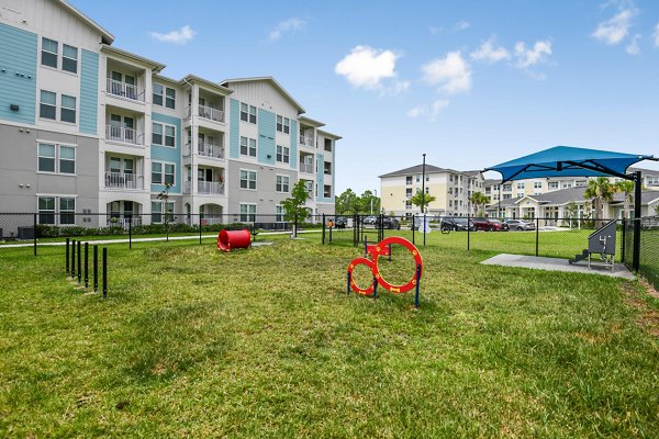 dog park at Isla Apartments