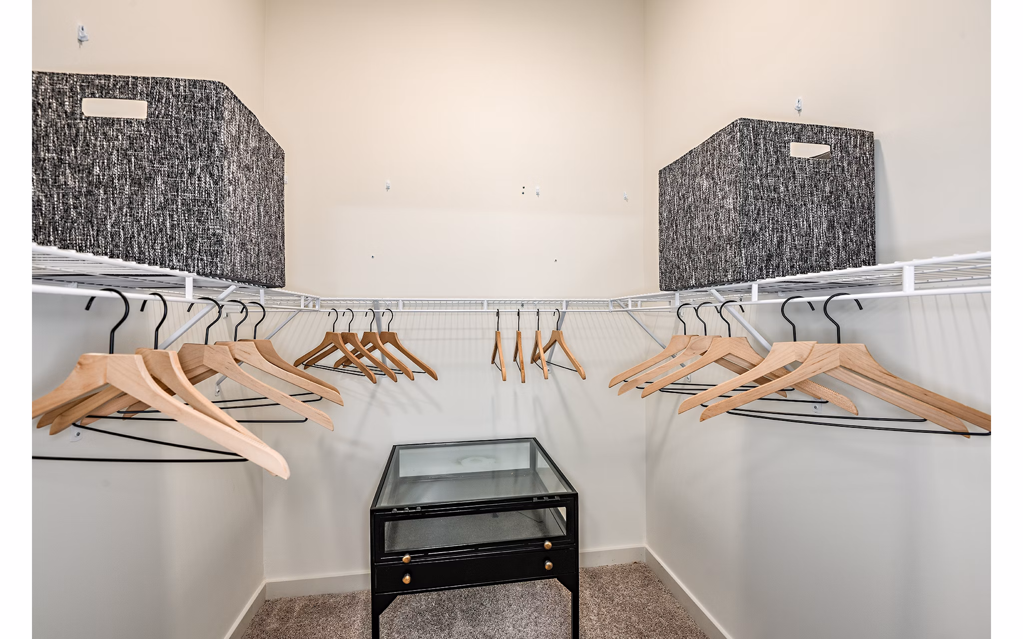 Spacious closet with ample shelving in Renaissance Santa Rosa Apartments