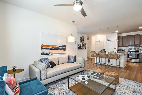 living room at Renaissance Santa Rosa Apartments