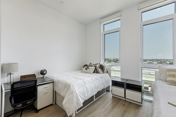 bedroom at The 505 Apartments