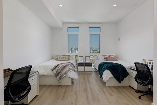 bedroom at The 505 Apartments