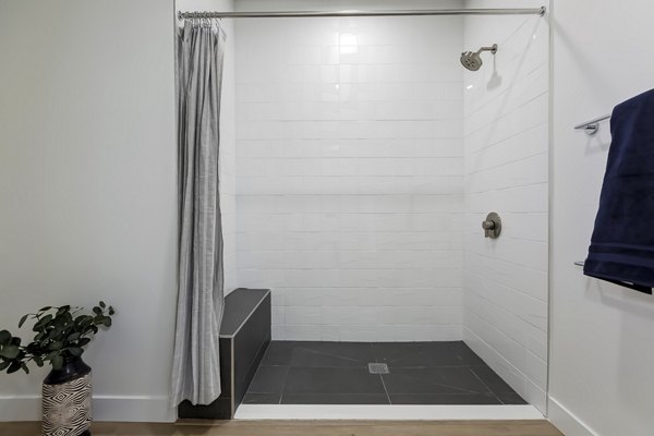 bathroom at The 505 Apartments