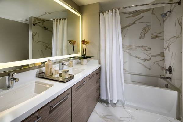 bathroom at Chelsea Santa Monica Apartments