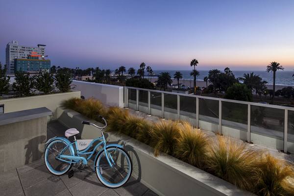 bike storage at Chelsea Santa Monica Apartments