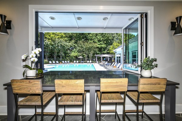 Clubhouse with elegant seating areas at Avana Acworth Apartments