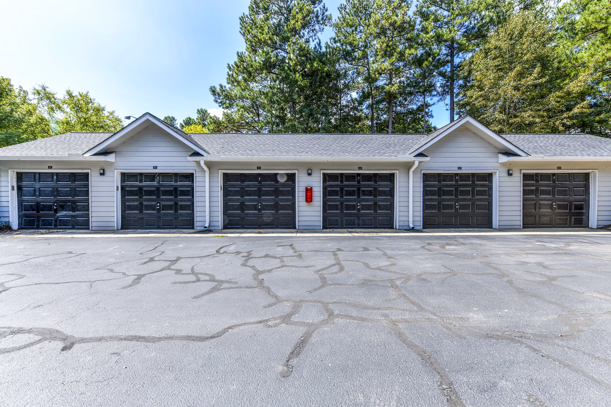Secure garage parking at Avana Acworth Apartments with covered spaces for residents